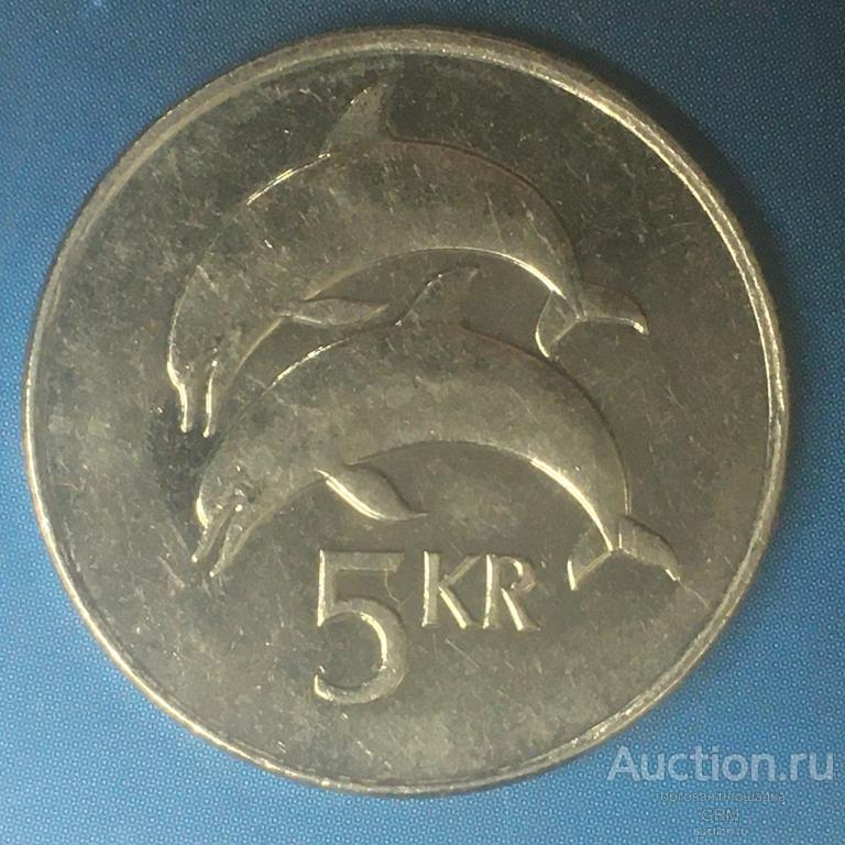 Исландия 5 крон 2008 год