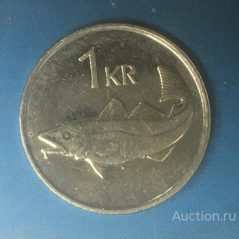 Исландия 1 крона 2011 год