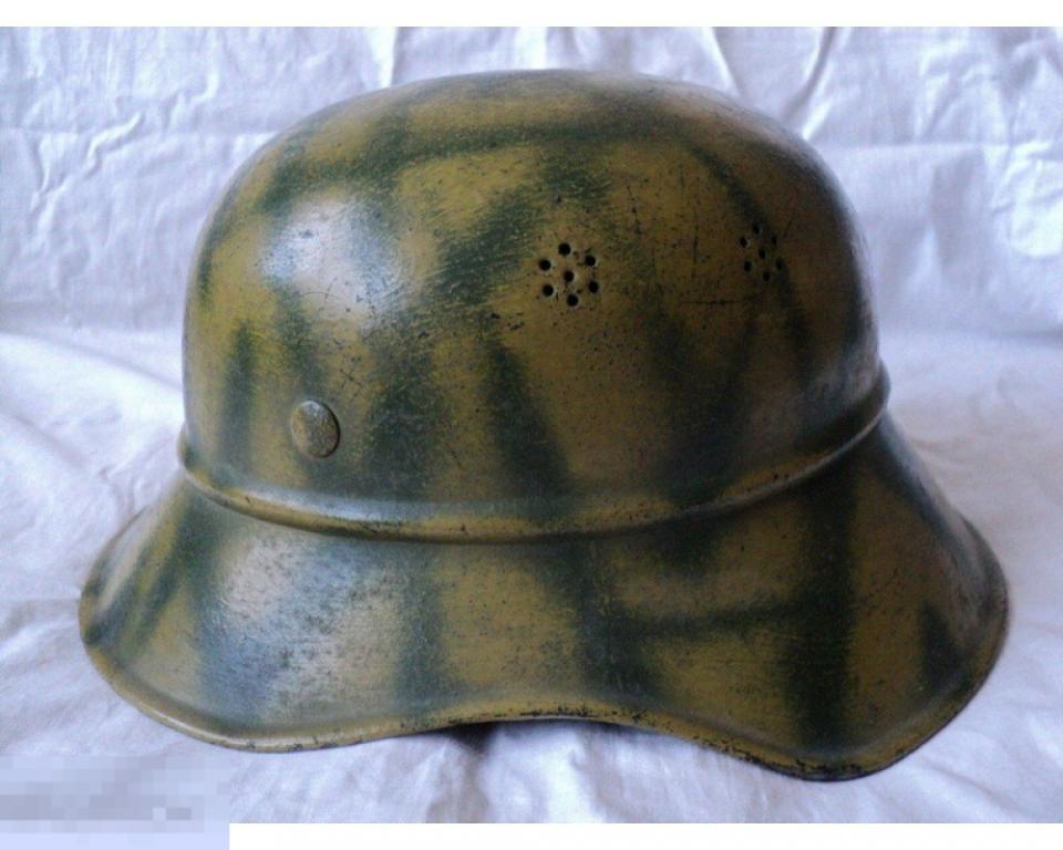 Каска, шлем люфтшутц (Luftschutz), гладиатор WW 2, 3 рейх (оригинал).Камуфляж 