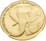 Экваториальная Гвинея. 30000 франков 1993г. Золото. 33.93г*0.917 1.0 oz СЛАБ NGC MS65! Тираж 300 шт!