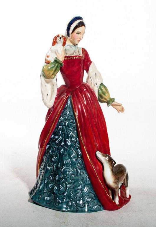 Статуэтка фарфоровая "Royal Doulton "Anna Boleyn", "Анна Болейн" Англия