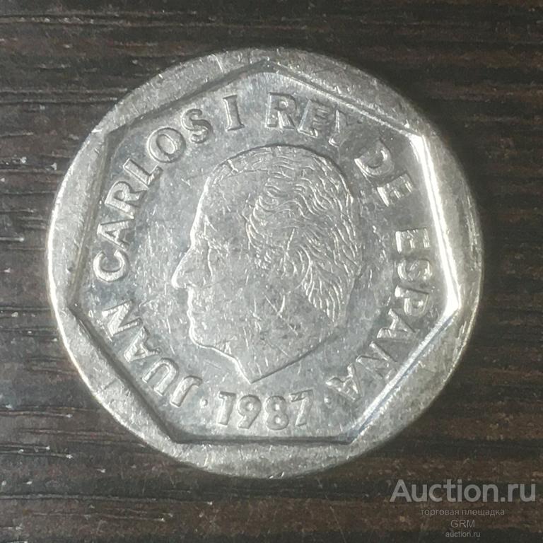 Испания 200 песет 1987 год  Король Хуан Карлос I