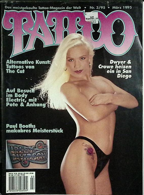 Журнал "Tattoo" 1995 № 3 Германия Мягкая обл. 94 с. С цв илл