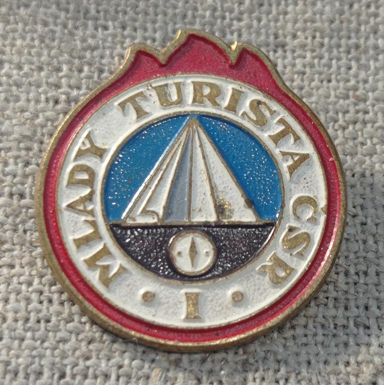 Юный турист 1 степень,  Чехия, ЧССР, тяжелый, СССР.