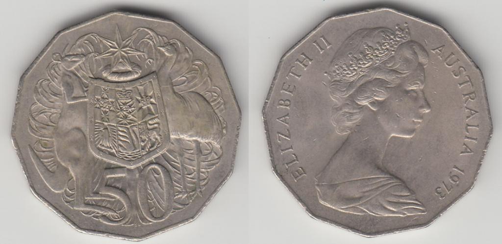 Австралия 50 центов 1973 Z