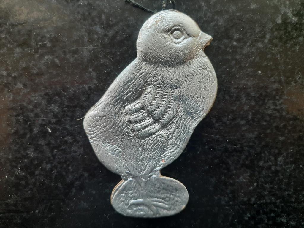 Ёлочная игрушка -ЦЫПЛЁНОК. 1940-х годов.