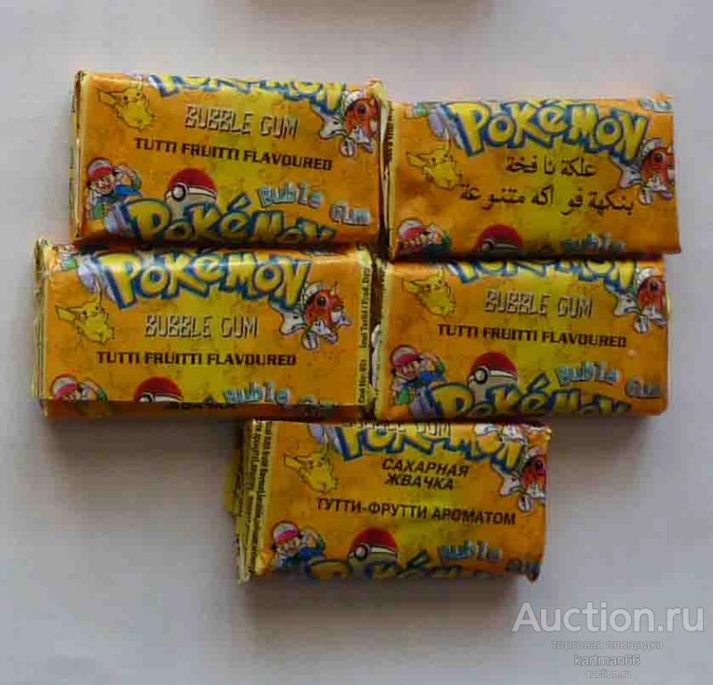 ЖВАЧКА  POKEMON 1 ШТ