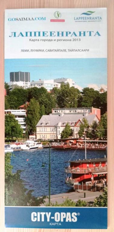 Лаппеенранта  и регион Финляндия карта схема