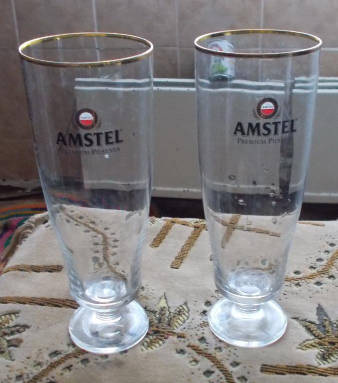 Бокалы пивные Амстел 2Х0,5 л