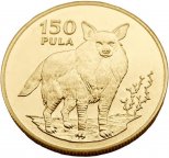 Ботсвана. 150 пула 1978 г. Золото. 33.437 гр*0.900 0.9675 oz. ТИРАЖ 664 ШТ!