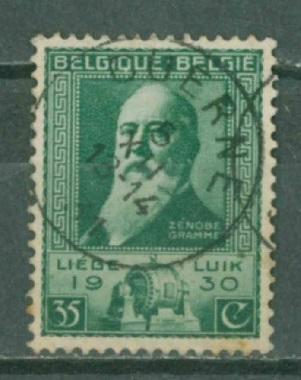 Бельгия 1930 Mi#  277  Собственной персоной гаш d