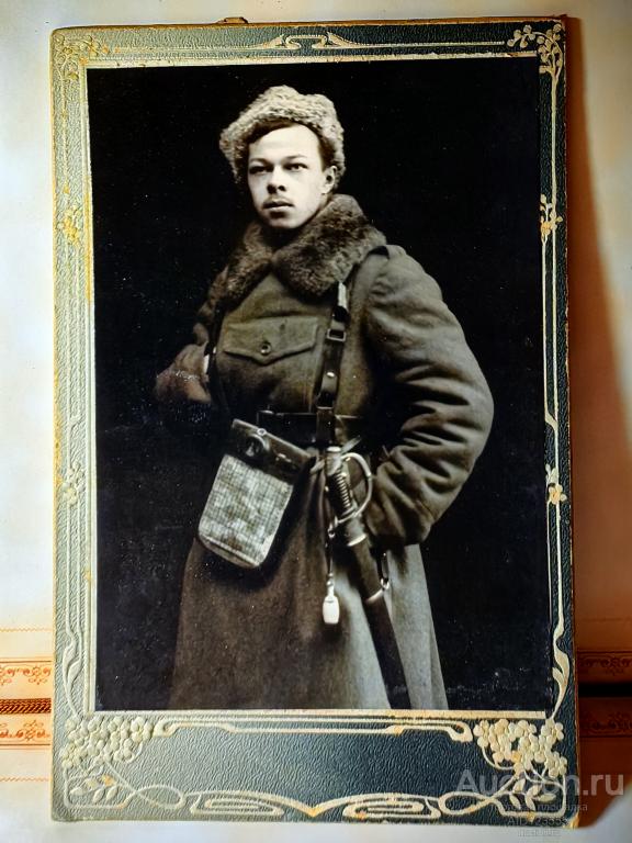 фотокарточка военнослужащий РИА на оригинальном паспарту