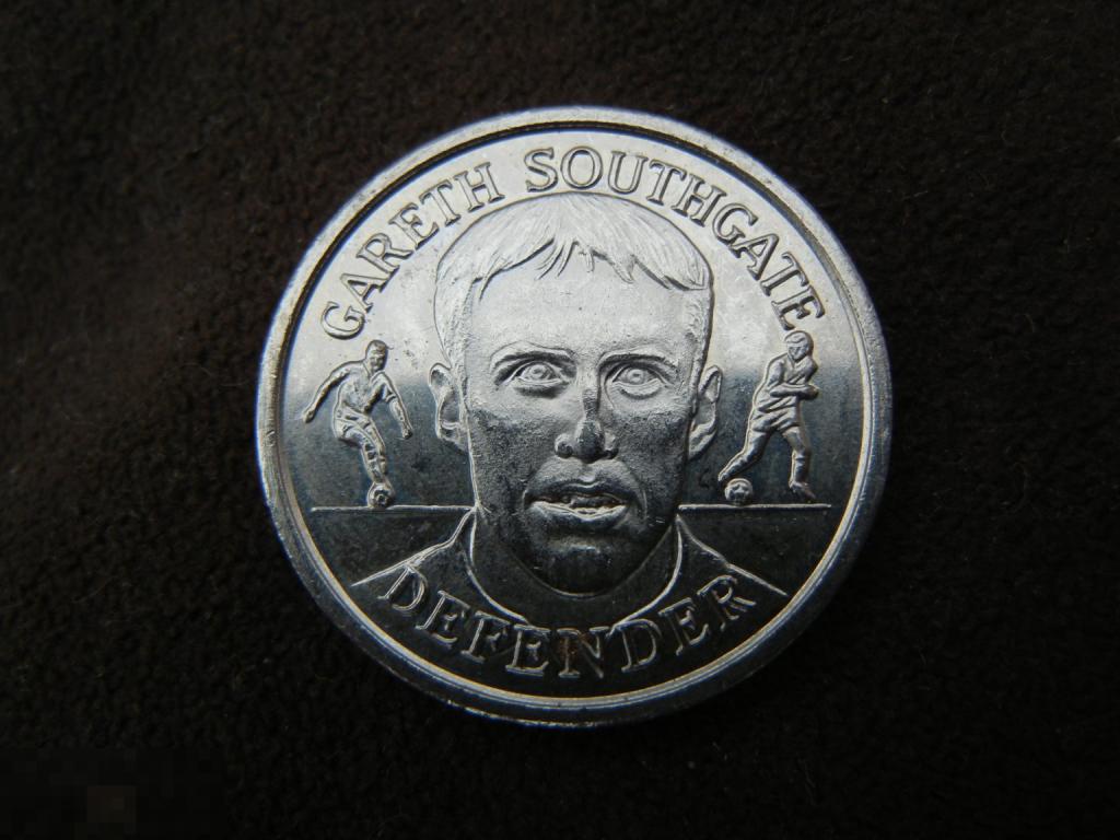 Жетон  Гарет Саутгейт / Gareth Southgate. Сборная Англии Футбол 1998. Редкость 