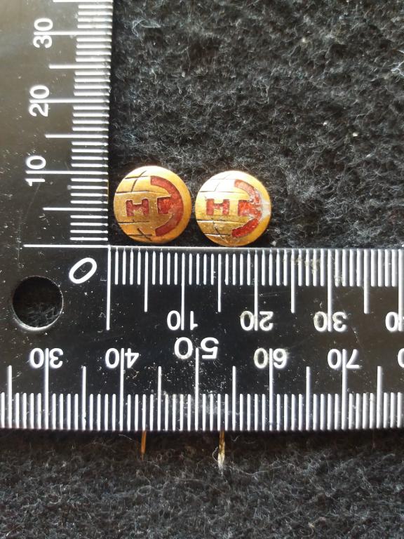 Знак "НЭ" / НОВОЭКСПОРТ СССР / ФИРМА / ТОРГОВЛЯ (левый)