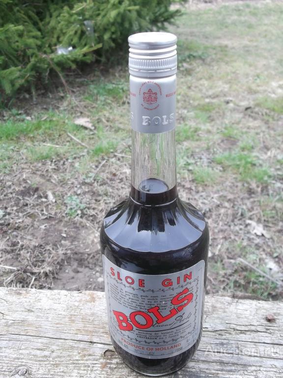 Джин BOLS SLOE GIN времён СССР Винтаж