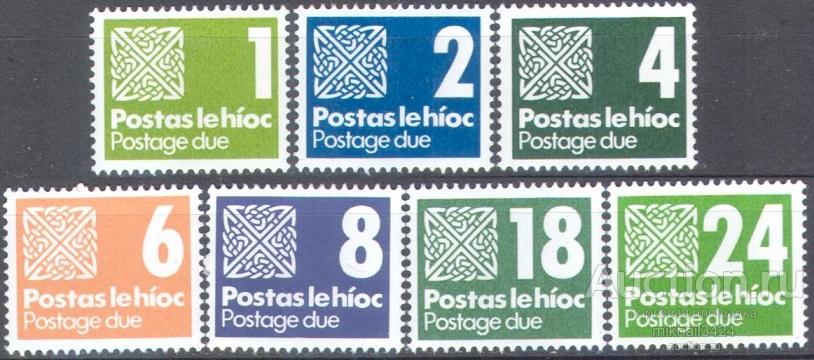 М4408 ✅ Стандарт Служебные марки 1980 Ирландия 7м п/с ** 5,5МЕ