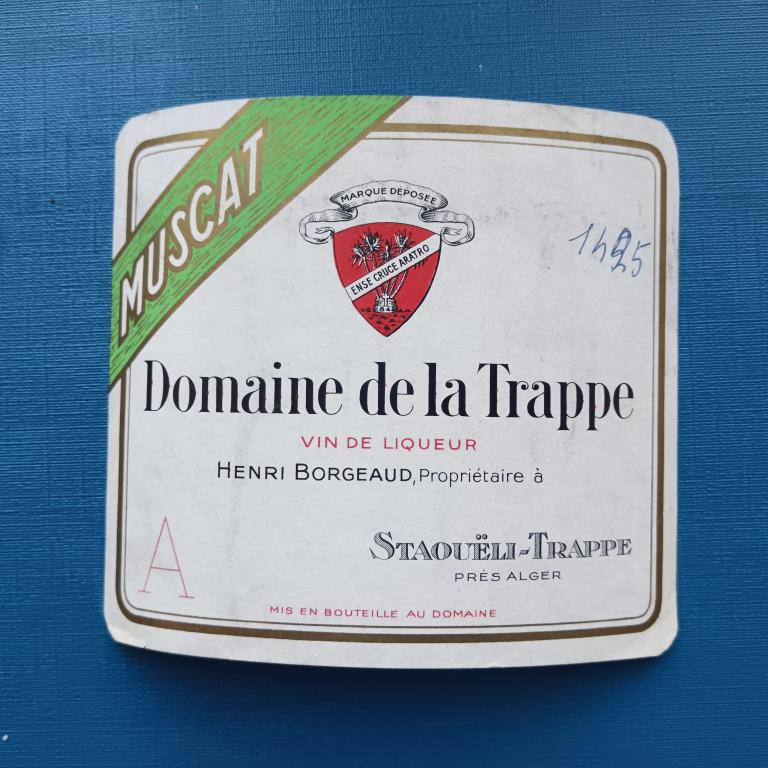 этикетка мускат DOMAINE DE TRPPE  пак 1