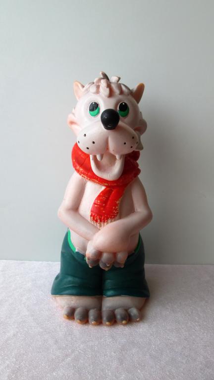 Резиновая игрушка ВОЛК. Совпластитал Ташкент