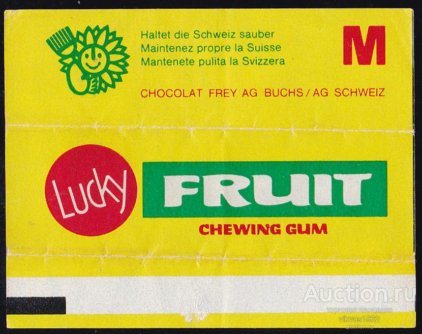 Швейцария. Lucky Fruit пластинка v1