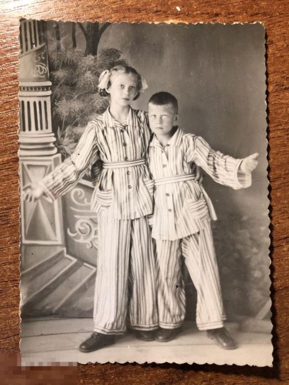 Фото * Дети в пижамах*, 1952 