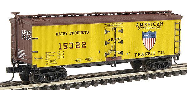 9мм (N) 40`ледник American Refrigerator Transit Co,Atlas