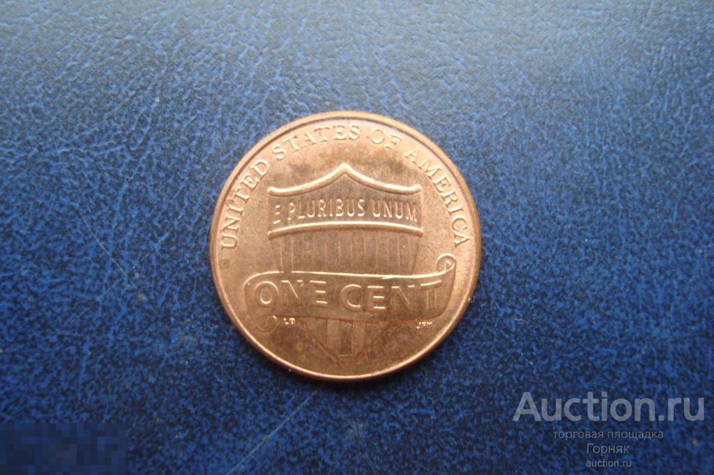 CША. Линкольн. Щит Содружества. 1 цент 2010 год. 