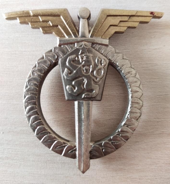 Чехословацкий csla ВВС пилот крылатый меч униформа значок 2 -го класса