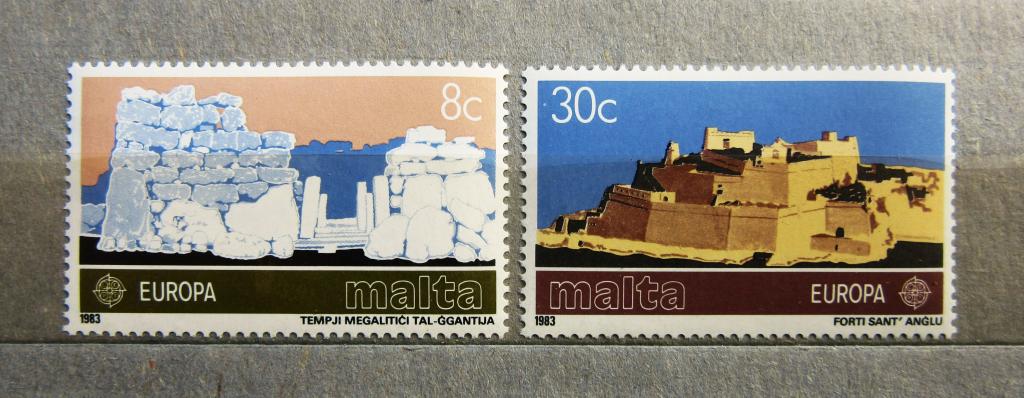 Мальта 1983 г. Европа-СЕРТ Архитектура История 2м. полн. серия.**MNH