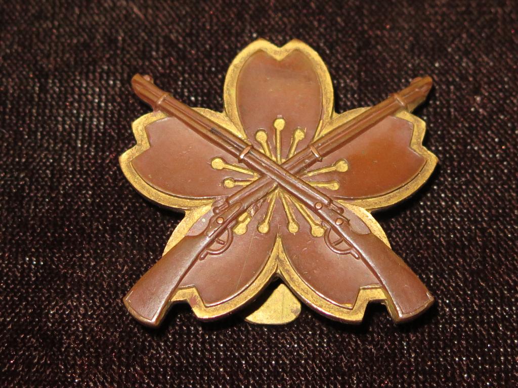269м Япония Знак за отличие в стрельбе 3-го класса 1912-1929 годы