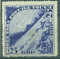 Тува 1935 г Природа Тувы  марка № 61 Горная река негашеная * ЧБК