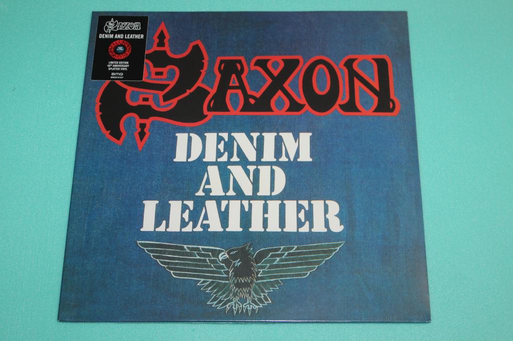 Saxon / Denim And Leather 81 / EU LP SPLATTER