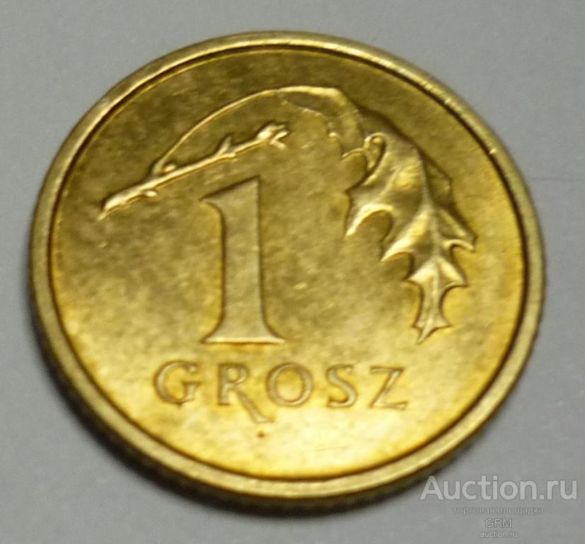 Польша 1 грош 2000 год Третья Республика