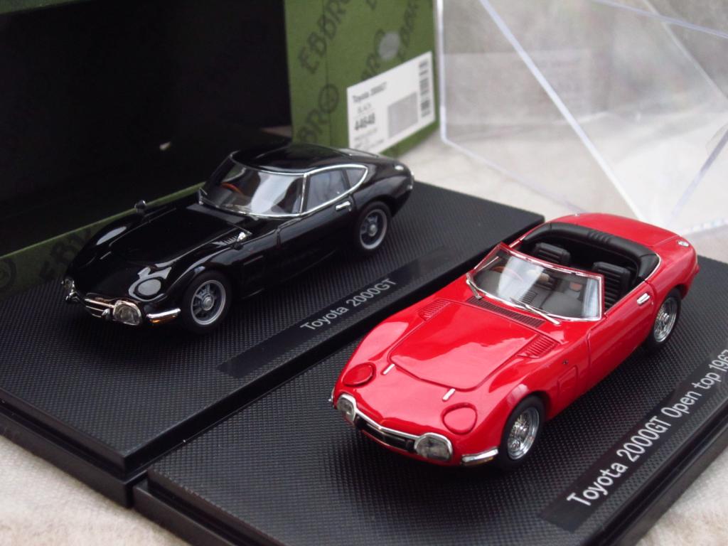 Toyota 2000GT и Toyota 2000GT Open Top 1967 1/43 Ebbro