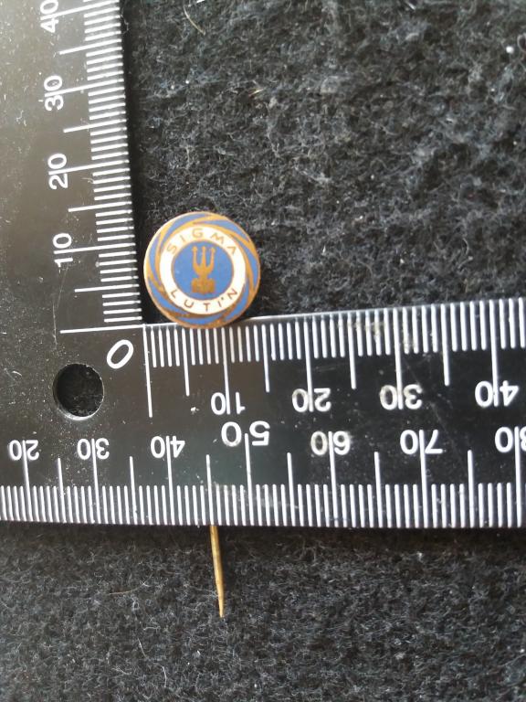 Знак "SIGMA LUTIN / СИГМА ЛУТИН" / ЧЕХИЯ / РАДИОТЕХНИКА / ФИРМА