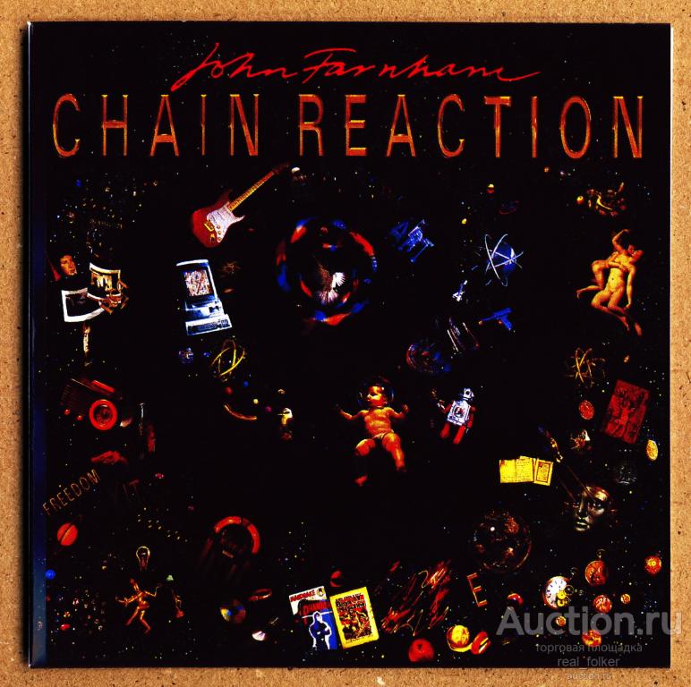 CD-R FARNHAM, John - 1990 "Chain Reaction" (RCA PD74768) mini-vinyl