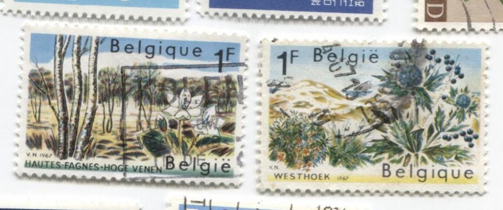 1967 Бельгия Заповедники 2м.гаш