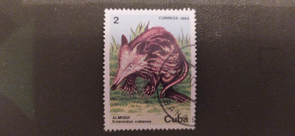 Марка Кубы, 1984, Фауна
