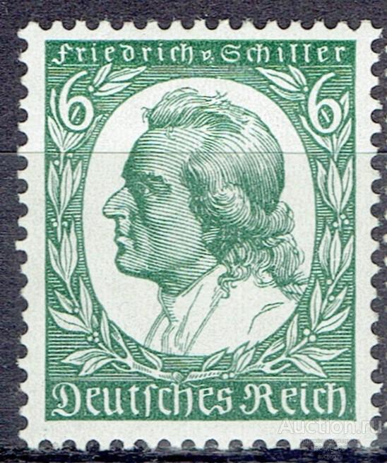 1934 Германия Рейх Мих 554 чистая