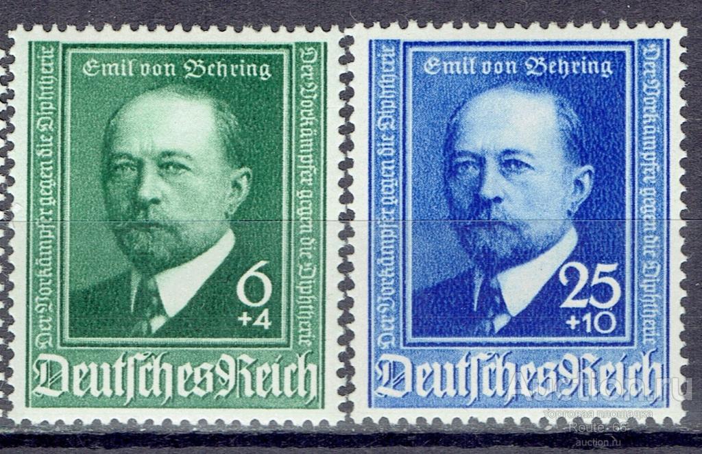 1941 Германия Рейх Мих 760-761 чистая