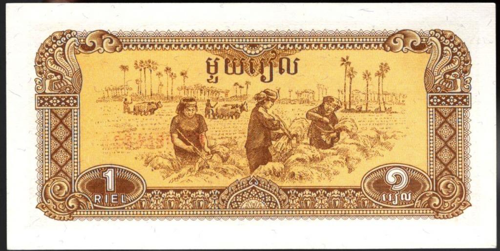 1 риэль 1979 Камбоджа  ПРЕСС (019906)
