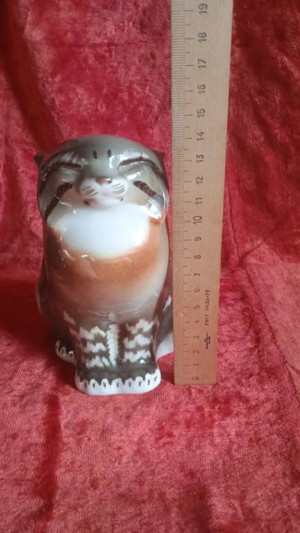 !!!!! ФИГУРКА Стауэтка Фарфор КОТ КОТИК СССР!!!!!!!