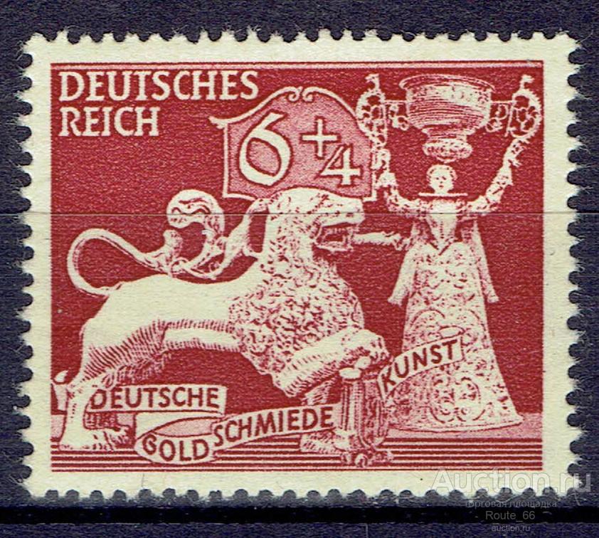 1942 Германия Рейх Мих 816 чистая