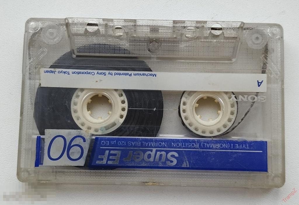 Кассета аудиокассета Sony Super EF 90 