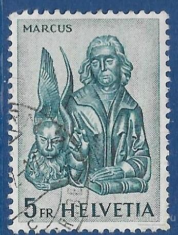 Швейцария. 1961. Евангелисты. Гашение (U).