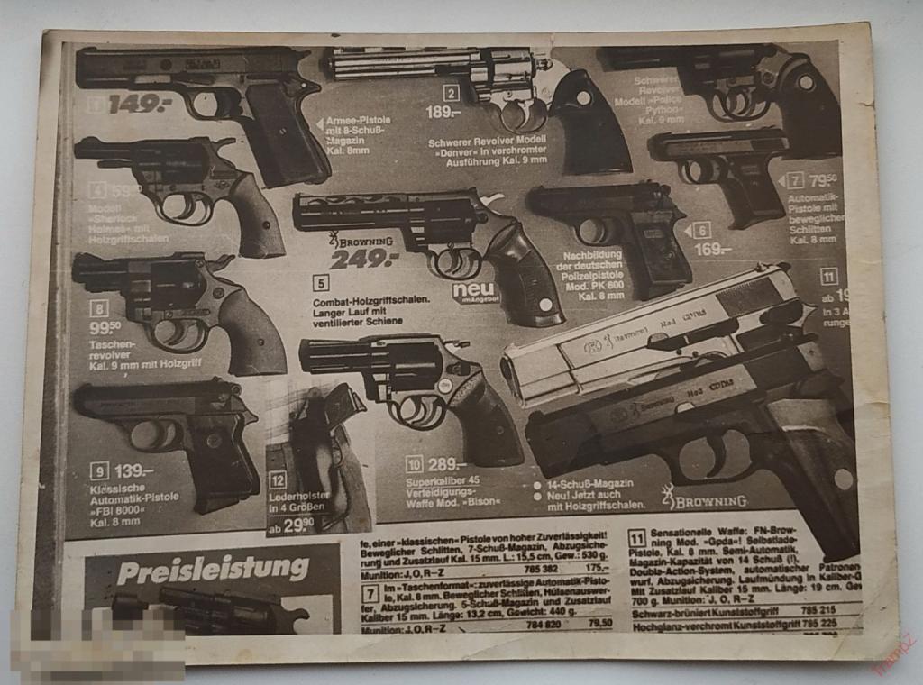 Фотография реклама пистолет оружие #94 