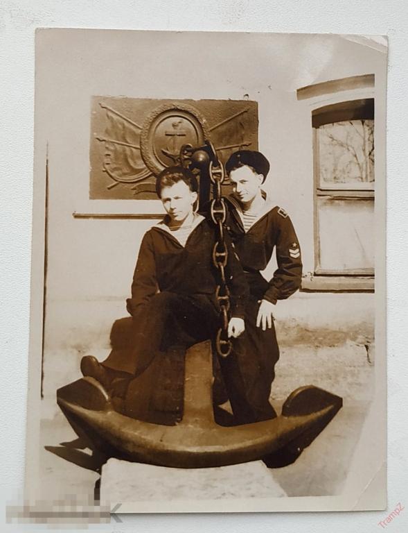 Фотография военнослужащие моряки матросы курсанты форма якорь флот #94* 