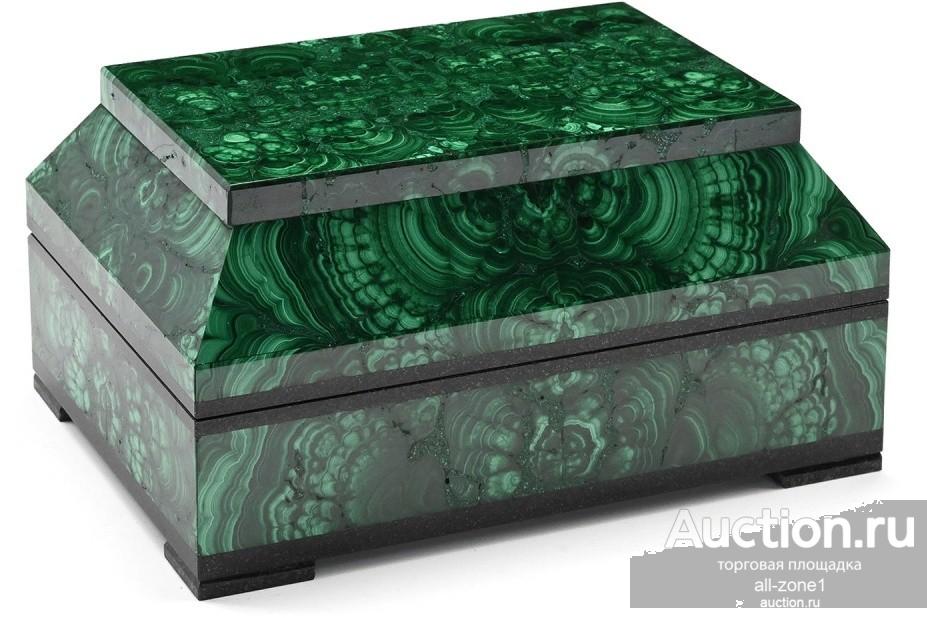 Ларец из малахита ЭЛИТНЫЙ AZRK-3200104-4
