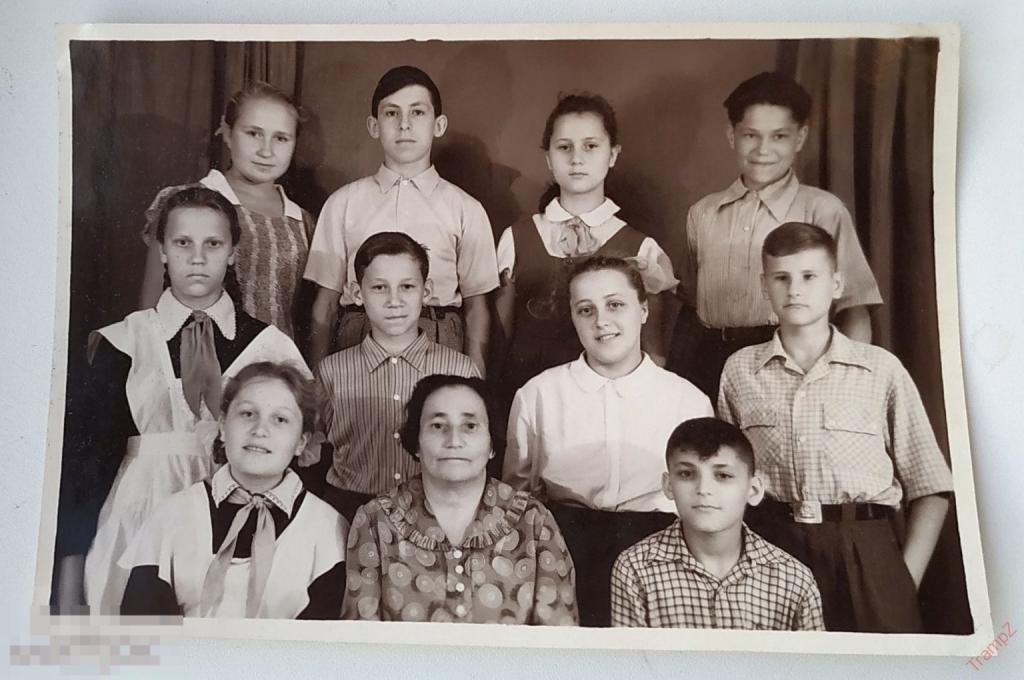 Фотография школа дети пионеры девочки мальчики, пряжка школьника СССР #101 