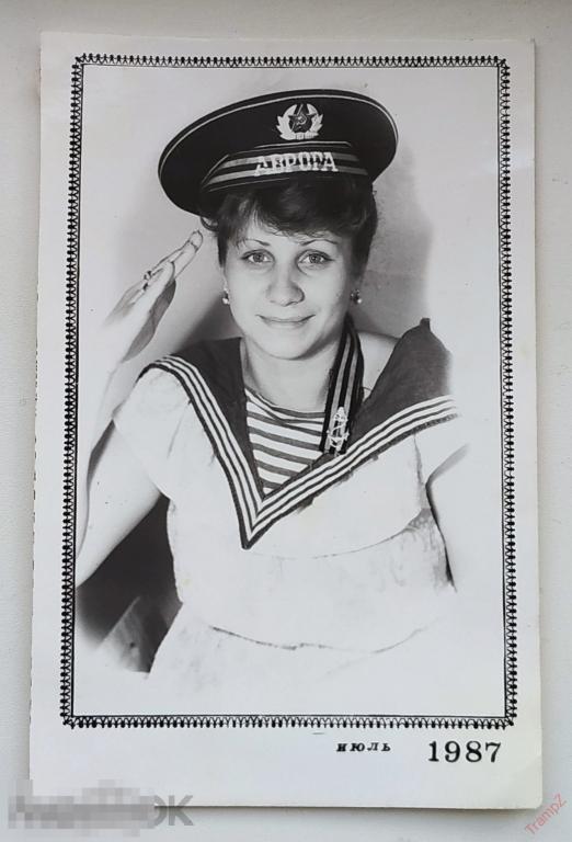 Фотография портрет девушка морячка фуражка бескозырка Аврора #103 