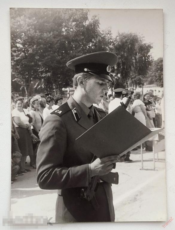 Фотография военнослужащий солдат, присяга автомат эмблемы, автомобильные войска #103 